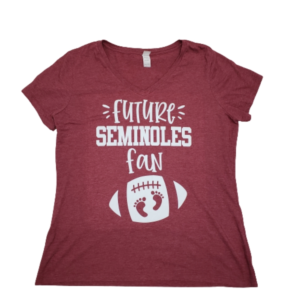 FSU Seminoles Maternity T-Shirt Florida State